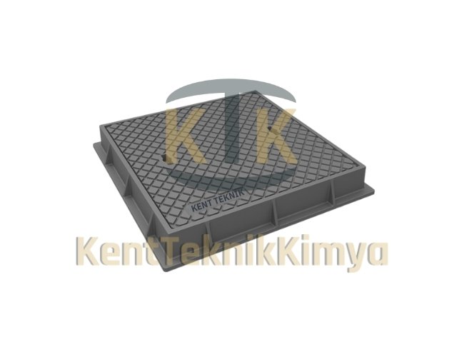 AK-DKT-600-B125-B7 Döküm Rögar Kapağı Kare 1000mm (B125)