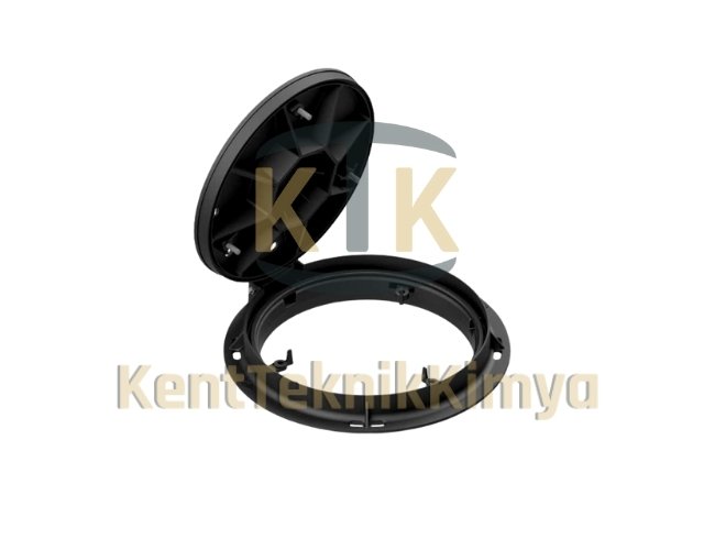 AK-DKT 600-D400 Döküm Rögar Kapağı Yuvarlak 600mm (D400) görsel 2